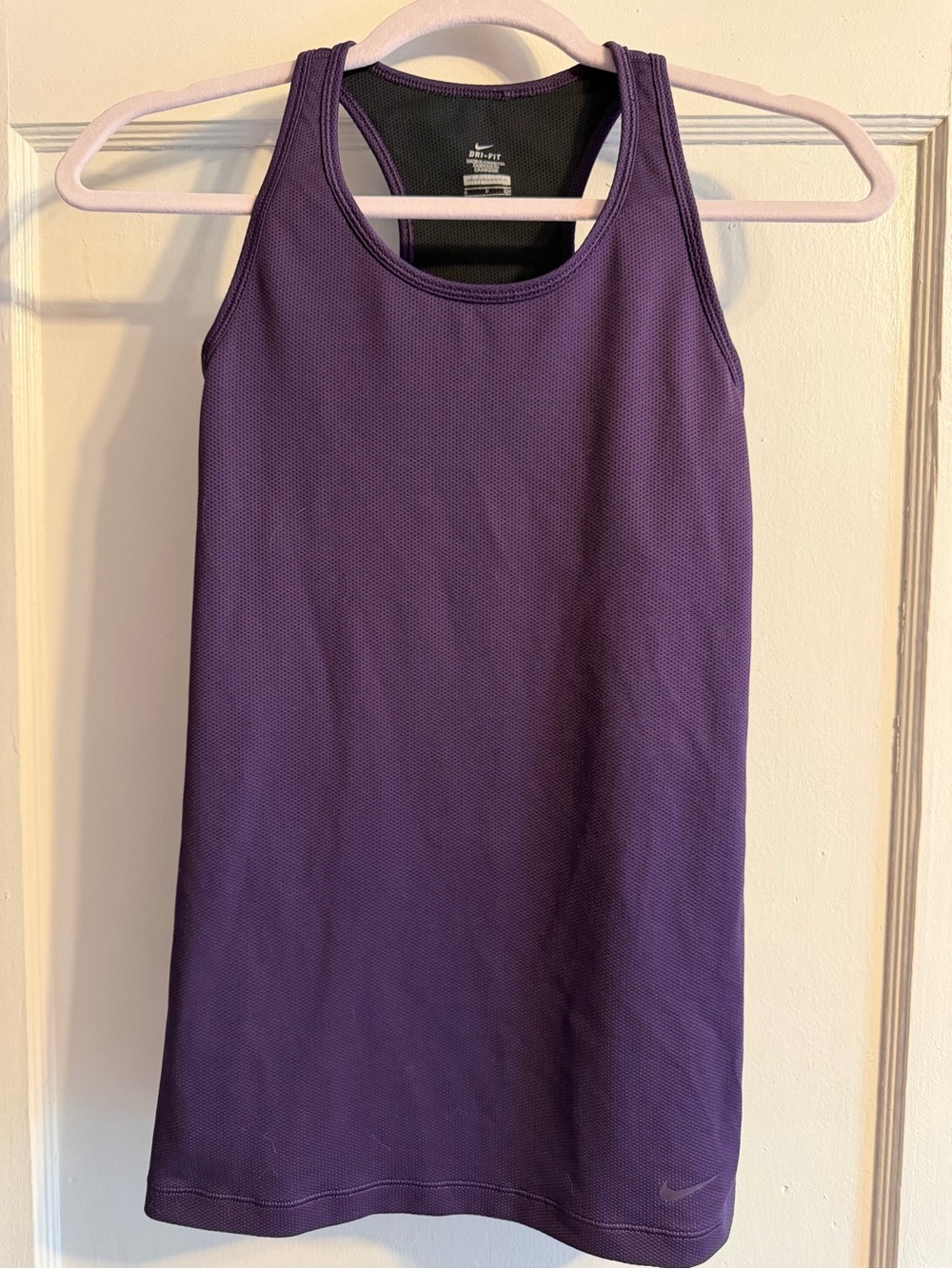 Nike Dri Fit Purple Racerback Tank Top